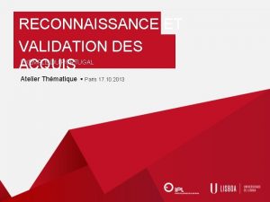 Acquis exemple Acquis exemple