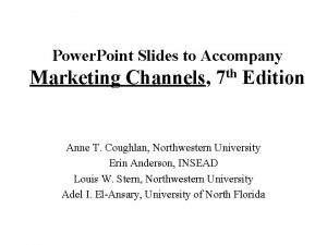 4-2 presentation: marketing channel analysis