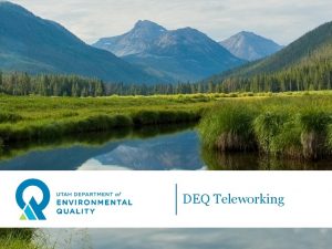 DEQ Teleworking DEQ Challenges at least some of