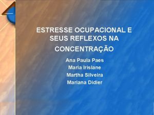 Fases do estresse