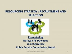 Objectives of resourcing strategy