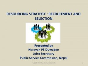 Resourcing strategy