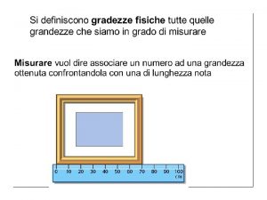 GLI ERRORI Disturbi Svarioni Errori sistematici Errori accidentali