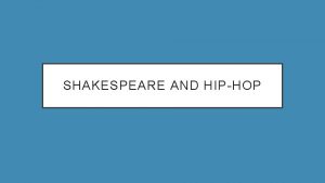 Shakespearisms