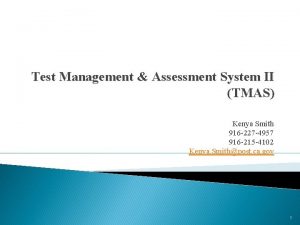 Tmas test