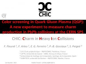 Color screening in Quark Gluon Plasma QGP A