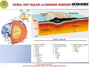 I TORTUL SEDMENT KAYALAR Denizlerde gllerde ve ukur