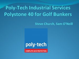 Poly tech industrial services