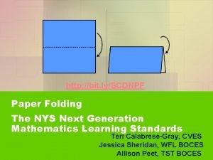 Youcubed paper folding answers