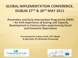 Global implementation conference