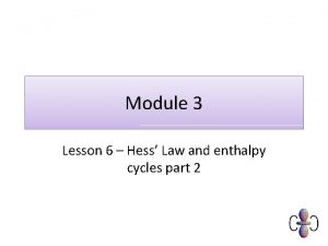 Enthalpy of formation hess law