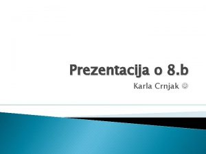 Iva crnjak