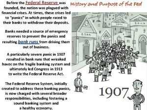 Federal reserve founded