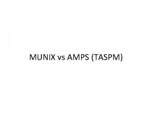 MUNIX vs AMPS TASPM AMPS in MND Corrlations
