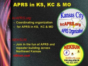 APRS in KS KC MO kc APRS org