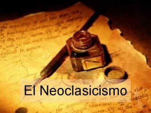 Conceptos del neoclasicismo