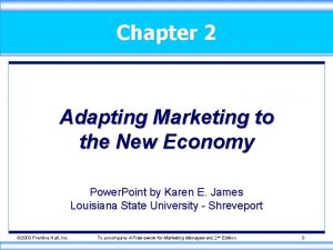 Adapting marketing to the new economy