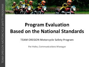 Oregon motorcycle training