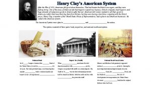 Henry clays american system