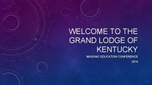 Kentucky grand lodge Kentucky grand lodge