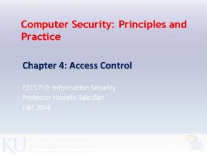 Computer security principles and practice solutions
