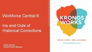 Kronos workforce central 8
