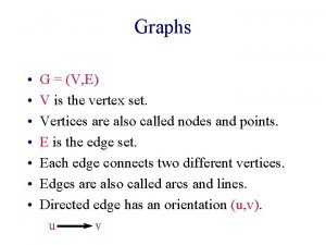 Disconnected graph