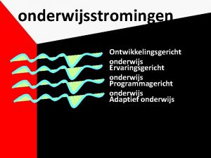 Programmagericht onderwijs