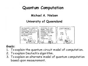 Nielsen quantum computing