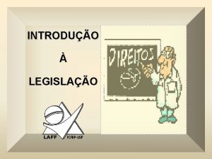 INTRODUO LEGISLAO I NOES BSICAS DO DIREITO 1