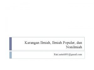 Karangan bahasa indonesia