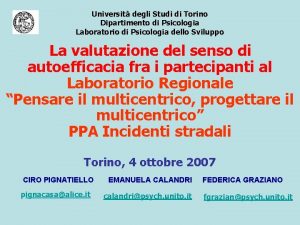 Ppa psicologia Ppa psicologia