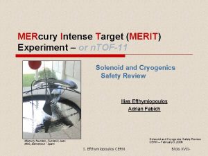 MERcury Intense Target MERIT Experiment or n TOF11