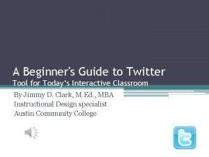 Twitter tutorial for beginners
