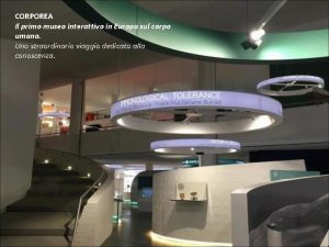 CORPOREA Il primo museo interattivo in Europa sul