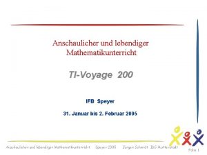 Ifb speyer