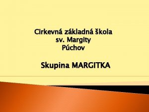 Czs sv margity