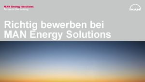 Man energy solutions berlin