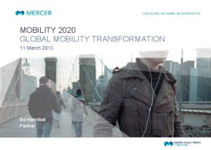 Talent mobility 2020