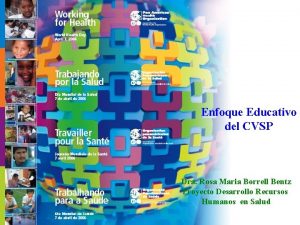 Enfoque educativo Enfoque educativo