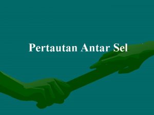 Komunikasi antar sel