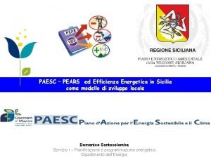 PAESC PEARS ed Efficienza Energetica in Sicilia come