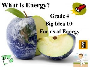 What is energy in science grade 4