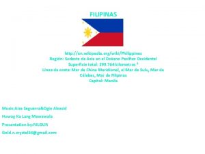 FILIPINAS http en wikipedia orgwikiPhilippines Regin Sudeste de