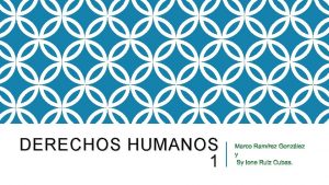 1 derecho humano