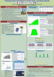 Predicting of maize yield response to climate change