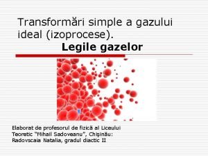 Legea gazului ideal