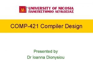 Storage organization in compiler design Storage organization in compiler design