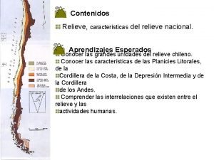 Perfil topografico zona sur