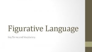 What's figurative language